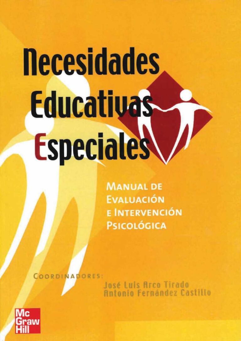 Manual evaluación e intervención en necesidades educativas especiales