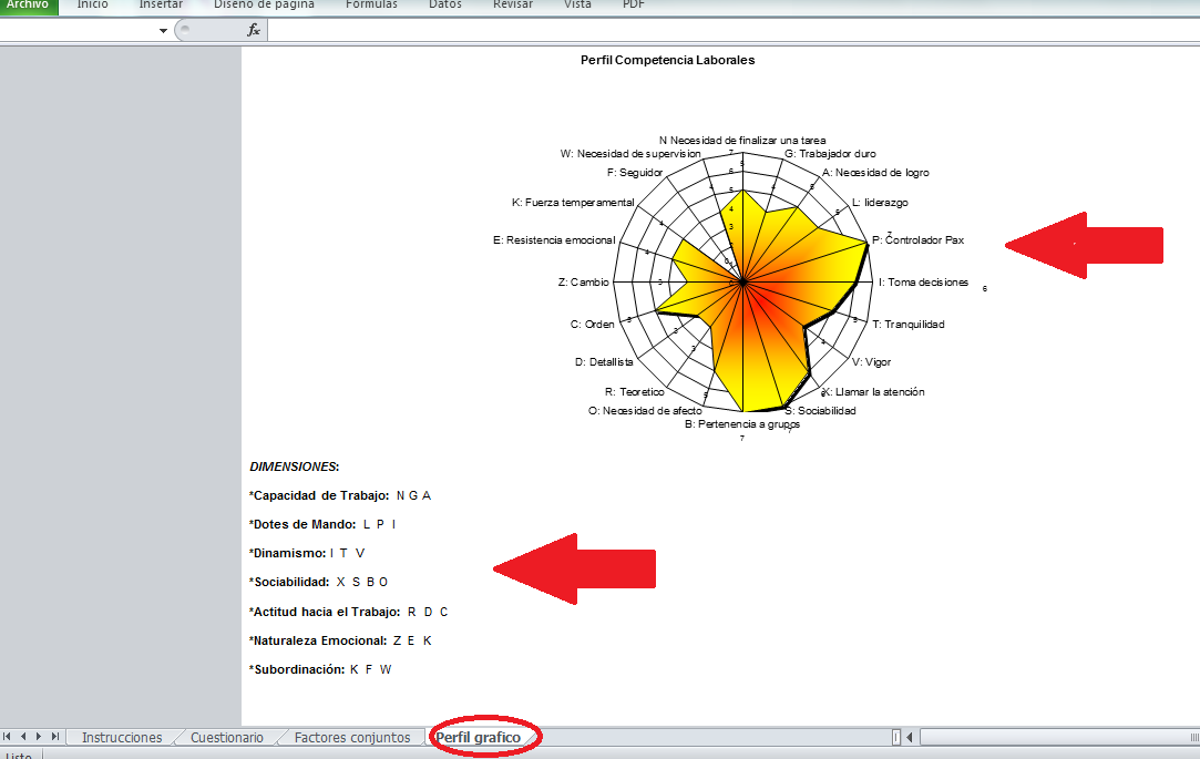 TEST KOSTICK (INVENTARIO DE PERCEPCION Y PREFERENCIAS)