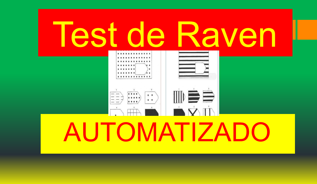 Test de Raven - Automatizado (descargar totalmente gratis)