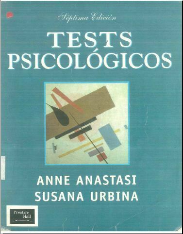 Test psicologicos 7ma Ed. (Anne Anastasi)