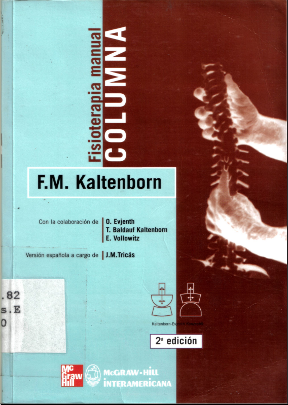 Fisioterapia Manual Columna (Kaltenborn)