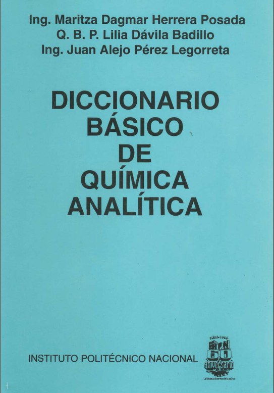 Diccionario básico de química analítica (Dagmar)
