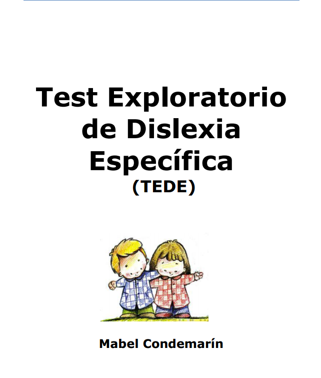 Test Exploratorio Dislexia Especifica (TEDE)