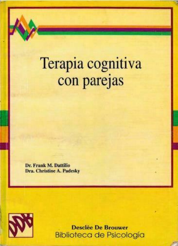 Terapia cognitiva con parejas (Dattilio)