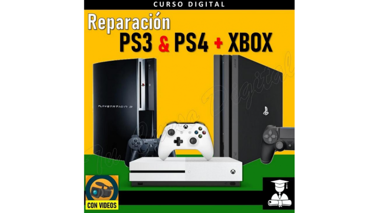 Curso de reparación PS3 PS4 y Xbox