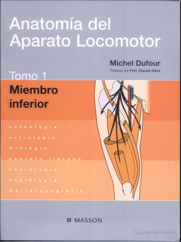 Anatomía del aparato locomotor (Dufour)