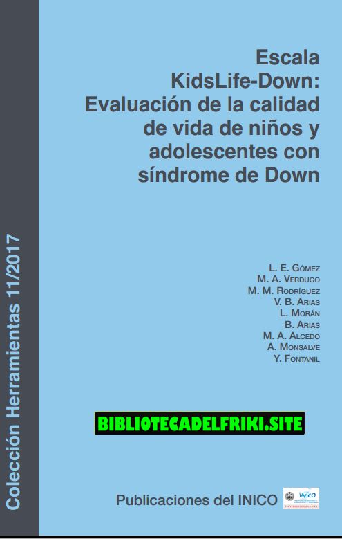 Escala KidsLife Down (Gómez y colabs.)