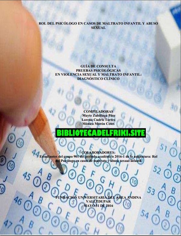 Rol del psicólogo en casos de maltrato infantil y abuso sexual